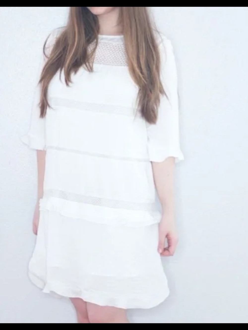 White A-Line Dress